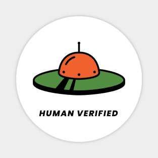 Human Verified by UFO Magnet